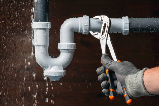 Professional Sewer Line Repair technician working in Bohannon, VA